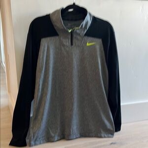 Nike Gray and Black Pullover